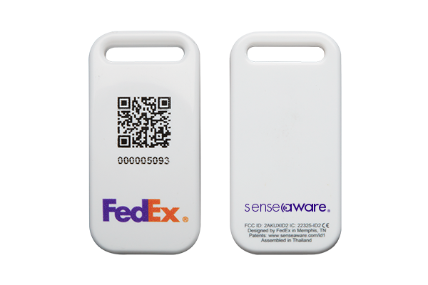 A photo of the SenseAware ID device